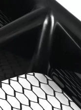 Spec-D Black ABS Grille w/ Aluminum Mesh Subaru Impreza 2002-2003                                     - HG-WRX02JM - Image 4