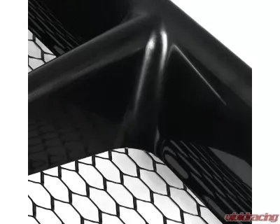 Spec-D Black ABS Grille w/ Aluminum Mesh Subaru Impreza 2002-2003 - HG-WRX02JM