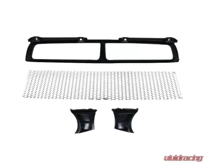 Spec-D Black ABS Grille w/ Aluminum Mesh Subaru Impreza 2002-2003 - HG-WRX02JM