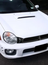Spec-D Black ABS Grille w/ Aluminum Mesh Subaru Impreza 2002-2003                                     - HG-WRX02JM - Image 10
