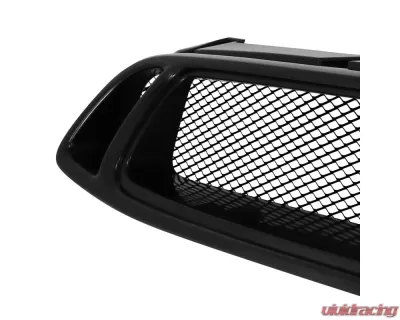 Spec-D Black ABS Grille w/ Aluminum Mesh Subaru Impreza 2004-2005 - HG-WRX04TR