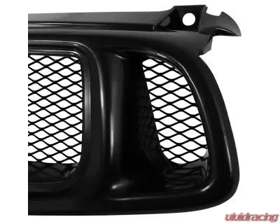 Spec-D Black ABS Grille w/ Aluminum Mesh Subaru Impreza 2004-2005 - HG-WRX04TR