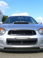Spec-D Black ABS Grille w/ Aluminum Mesh Subaru Impreza 2004-2005                                     - HG-WRX04TR - Image 9