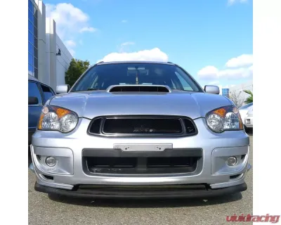 Spec-D Black ABS Grille w/ Aluminum Mesh Subaru Impreza 2004-2005 - HG-WRX04TR