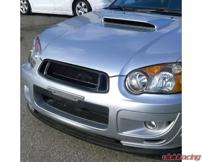Spec-D Black ABS Grille w/ Aluminum Mesh Subaru Impreza 2004-2005 - HG-WRX04TR