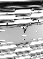 Spec-D Chrome ABS Denali Style Mesh Grille GMC Yukon | Yukon XL 2015-2020                                     - HG-YUK15C-V2-GL - Image 3