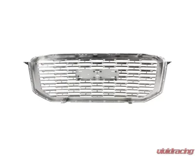 Spec-D Chrome ABS Denali Style Mesh Grille GMC Yukon | Yukon XL 2015-2020 - HG-YUK15C-V2-GL