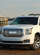 Spec-D Chrome ABS Denali Style Mesh Grille GMC Yukon | Yukon XL 2015-2020                                     - HG-YUK15C-V2-GL - Image 10