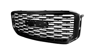 Spec-D Glossy Black ABS Denali Style Mesh Grille GMC Yukon | Yukon XL 2015-2020                                     - HG-YUK15JM-V2-GL - Image 10