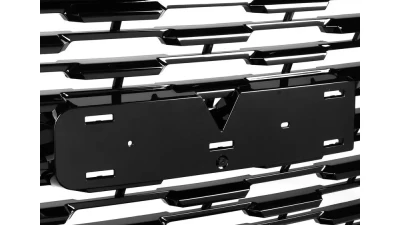 Spec-D Glossy Black ABS Denali Style Mesh Grille GMC Yukon | Yukon XL 2015-2020                                     - HG-YUK15JM-V2-GL - Image 3