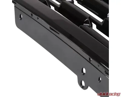 Spec-D Glossy Black ABS Denali Style Mesh Grille GMC Yukon | Yukon XL 2015-2020 - HG-YUK15JM-V2-GL