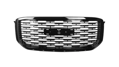 Spec-D Glossy Black ABS Denali Style Mesh Grille GMC Yukon | Yukon XL 2015-2020                                     - HG-YUK15JM-V2-GL - Image 7