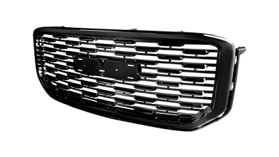 Spec-D Glossy Black ABS Denali Style Mesh Grille GMC Yukon | Yukon XL 2015-2020                                     - HG-YUK15JM-V2-GL - Image 9
