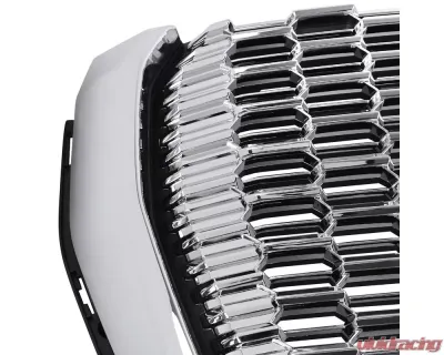 Spec-D Chrome Denali Style Front Mesh Grille GMC Yukon | Yukon XL 2021-2022 - HG-YUK21C-GL