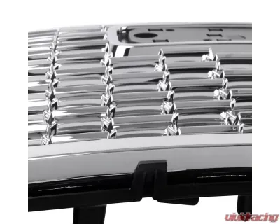 Spec-D Chrome Denali Style Front Mesh Grille GMC Yukon | Yukon XL 2021-2022 - HG-YUK21C-GL