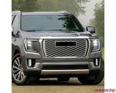Spec-D Chrome Denali Style Front Mesh Grille GMC Yukon | Yukon XL 2021-2022 - HG-YUK21C-GL