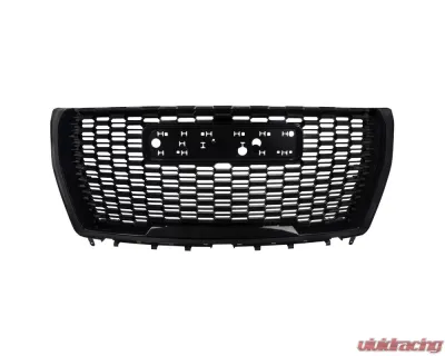 Spec-D Gloss Black Denali Style Front Mesh Grille GMC Yukon | Yukon XL 2021-2022 - HG-YUK21GB-GL