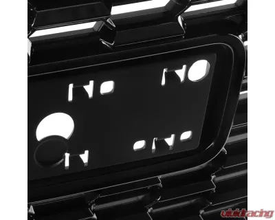 Spec-D Gloss Black Denali Style Front Mesh Grille GMC Yukon | Yukon XL 2021-2022 - HG-YUK21GB-GL