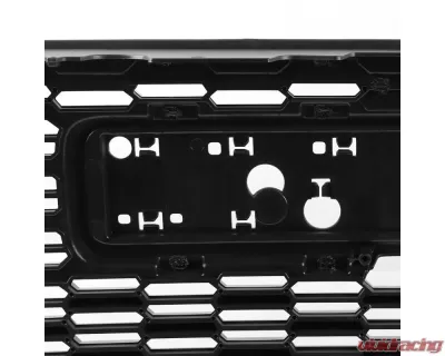 Spec-D Gloss Black Denali Style Front Mesh Grille GMC Yukon | Yukon XL 2021-2022 - HG-YUK21GB-GL