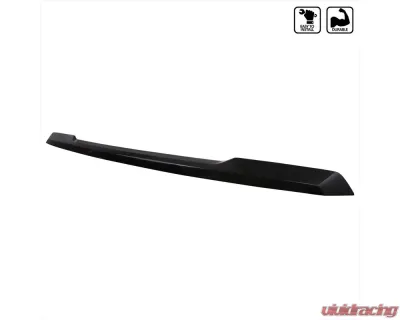Spec-D Glossy Black Front Upper Grille Moulding GMC Yukon | Yukon XL 2021-2022 - HG-YUK21GB-MD-GL