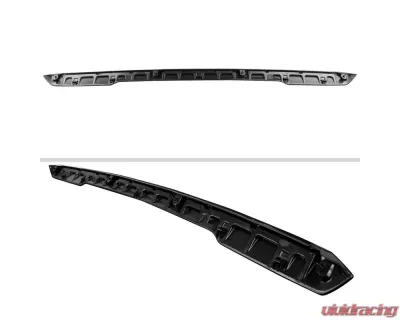 Spec-D Glossy Black Front Upper Grille Moulding GMC Yukon | Yukon XL 2021-2022 - HG-YUK21GB-MD-GL