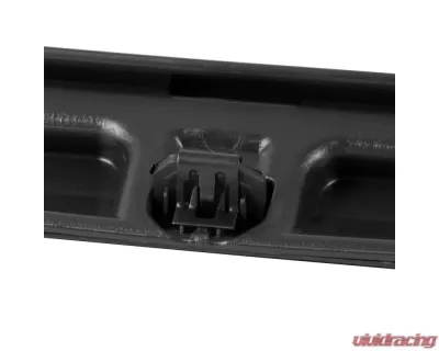 Spec-D Glossy Black Front Upper Grille Moulding GMC Yukon | Yukon XL 2021-2022 - HG-YUK21GB-MD-GL