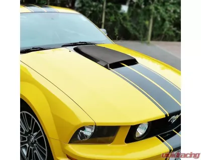 Spec-D Black ABS Hood Scoop Ford Mustang 2005-2009 - HSCP-MST05-RS