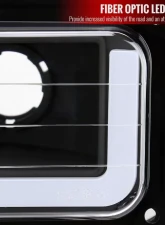 Spec-D LED Strip Bumper Corner Signal Lights (Matte Black Housing/Clear Lens) Chevrolet | GMC 1988-1999                                     - LB-C1088JM-G3-GO - Image 3