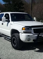 Spec-D Bumper Lights w/ Sequential Turn Signal Lights (Glossy Black Housing/Smoked Lens) GMC Sierra | Yukon 1999-2007                                     - LB-GMC99GLED-SQ-TM - Image 10