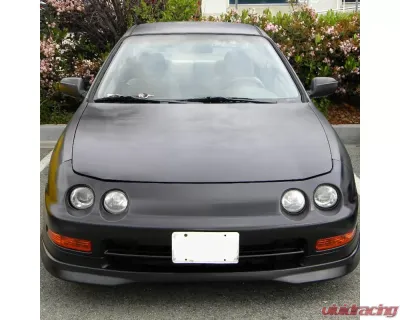 Spec-D Bumper Lights (Chrome Housing/Amber Lens) Acura Integra 1994-1997 - LB-INT94AM-RS