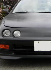 Spec-D Bumper Lights (Chrome Housing/Amber Lens) Acura Integra 1994-1997                                     - LB-INT94AM-RS - Image 4