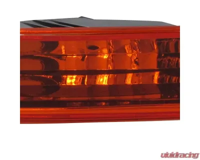 Spec-D Bumper Lights (Chrome Housing/Amber Lens) Acura Integra 1994-1997 - LB-INT94AM-RS