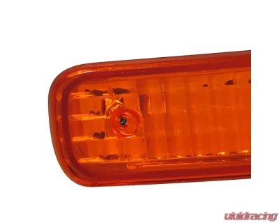 Spec-D Bumper Lights (Chrome Housing/Amber Lens) Acura Integra 1998-2001 - LB-INT98AM-RS