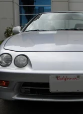 Spec-D Bumper Lights (Chrome Housing/Amber Lens) Acura Integra 1998-2001                                     - LB-INT98AM-RS - Image 3