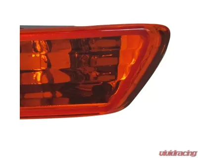 Spec-D Bumper Lights (Chrome Housing/Amber Lens) Acura Integra 1998-2001 - LB-INT98AM-RS