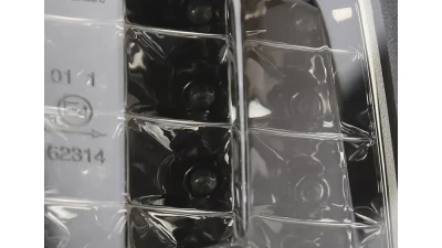 Spec-D Sequential Front Bumper LED Turn Signal Lights (Chrome Housing/Smoked Lens) Subaru WRX | STI 2015-2021                                     - LB-WRX15GLED-SQ-VS - Image 4