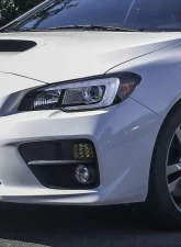 Spec-D LED Sequential Front Bumper Turn Signal Lights (Chrome Housing/Smoke Lens) Subaru WRX | STI 2015-2021                                     - LB-WRX15GLED-SQ-VS - Image 8
