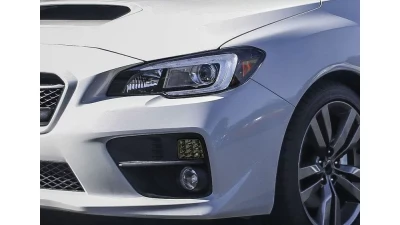 Spec-D Sequential Front Bumper LED Turn Signal Lights (Chrome Housing/Smoked Lens) Subaru WRX | STI 2015-2021                                     - LB-WRX15GLED-SQ-VS - Image 8