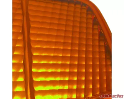 Spec-D Corner Lights (Chrome Housing/Amber Lens) Honda CR-X 1990-1991 - LC-CRX90AM-RS