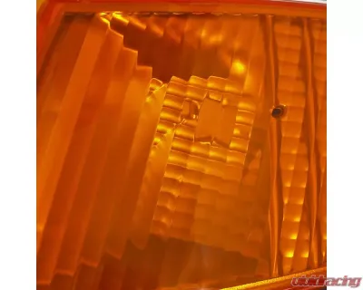 Spec-D Corner Lights (Chrome Housing/Amber Lens) Honda CR-X 1990-1991 - LC-CRX90AM-RS