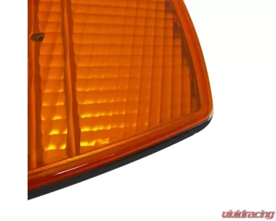 Spec-D Corner Lights (Chrome Housing/Amber Lens) Honda CR-X 1990-1991 - LC-CRX90AM-RS