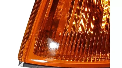 Spec-D Corner Lights (Chrome Housing/Amber Lens) Honda Civic 1990-1991                                     - LC-CV903AM-RS - Image 3