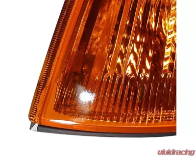 Spec-D Corner Lights (Chrome Housing/Amber Lens) Honda Civic