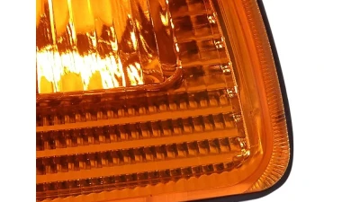 Spec-D Corner Lights (Chrome Housing/Amber Lens) Honda Civic 1990-1991                                     - LC-CV903AM-RS - Image 6