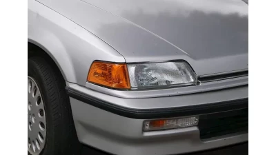 Spec-D Corner Lights (Chrome Housing/Amber Lens) Honda Civic 1990-1991                                     - LC-CV903AM-RS - Image 9