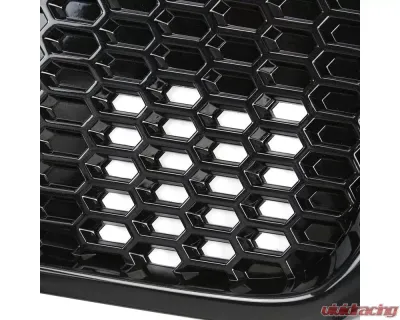 Spec-D Switchback LED Sequential Signal Fog Light Mesh Bezels (Glossy Black Housing/Clear Lens) Subaru WRX | STI 2018-2021 - LDR-WRX18GBV2-SQ-VS