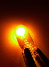 Spec-D T10 Chrome Amber 12V/5W Light Bulbs                                     - LED-194AMCC-04 - Image 2