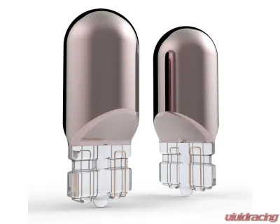 Spec-D T10 Chrome Amber 12V/5W Light Bulbs - LED-194AMCC-04