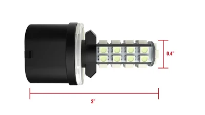 Spec-D 881 890 36 SMD LED Fog Light, Driving Light Bulb - 2PC (6000K White)                                     - LED-880SMD36WH - Image 3