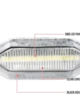 Spec-D Front Grille LED Driving Lights - 6pc (Chrome Housing/Clear Lens) Ford Mustang 2015-2017                                     - LED-MST15CLEDG6-VS - Image 3